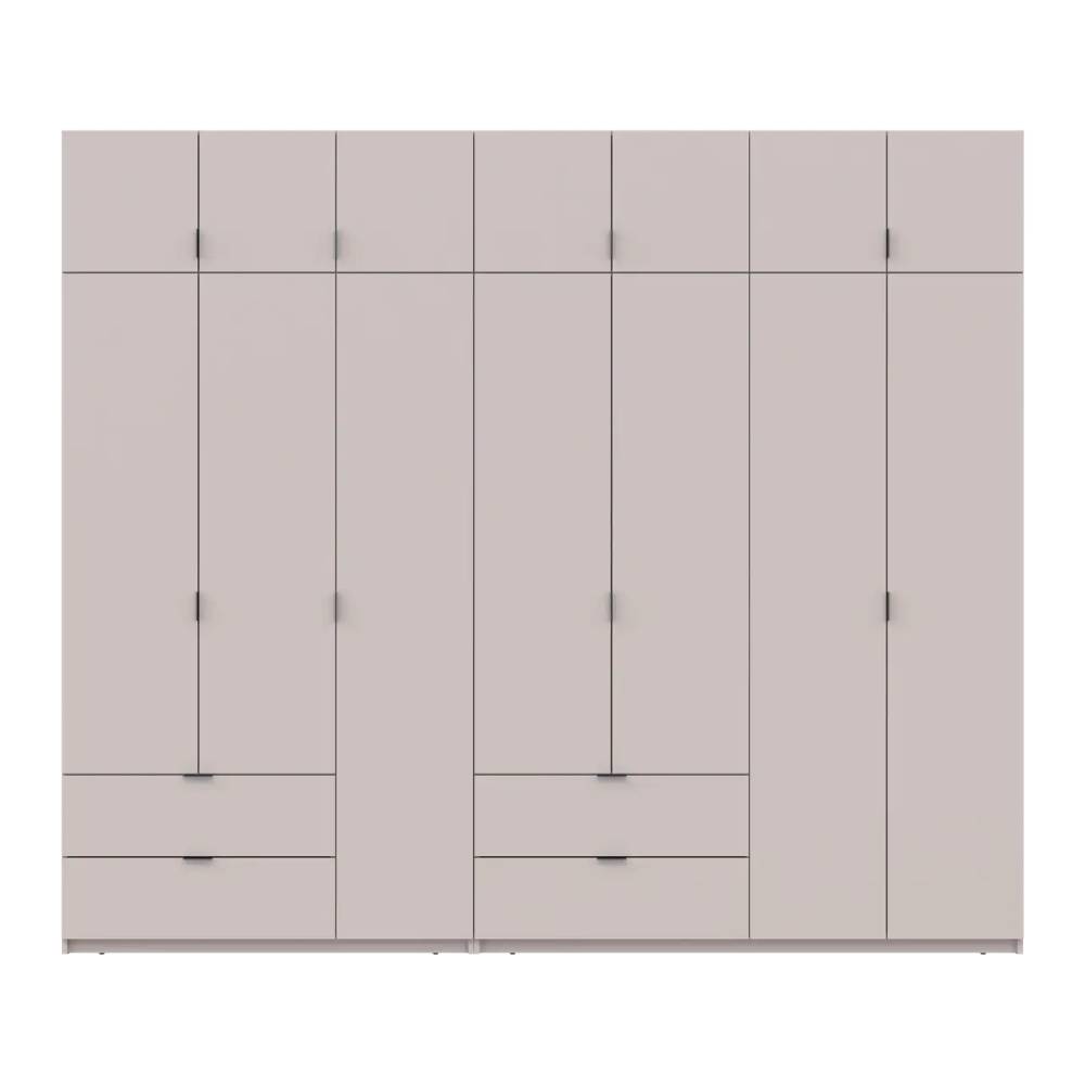 Шкаф для одежды Doros Лукас Кашемир 3+4 ДСП 280х50х240 DRS-011716 (42005120)