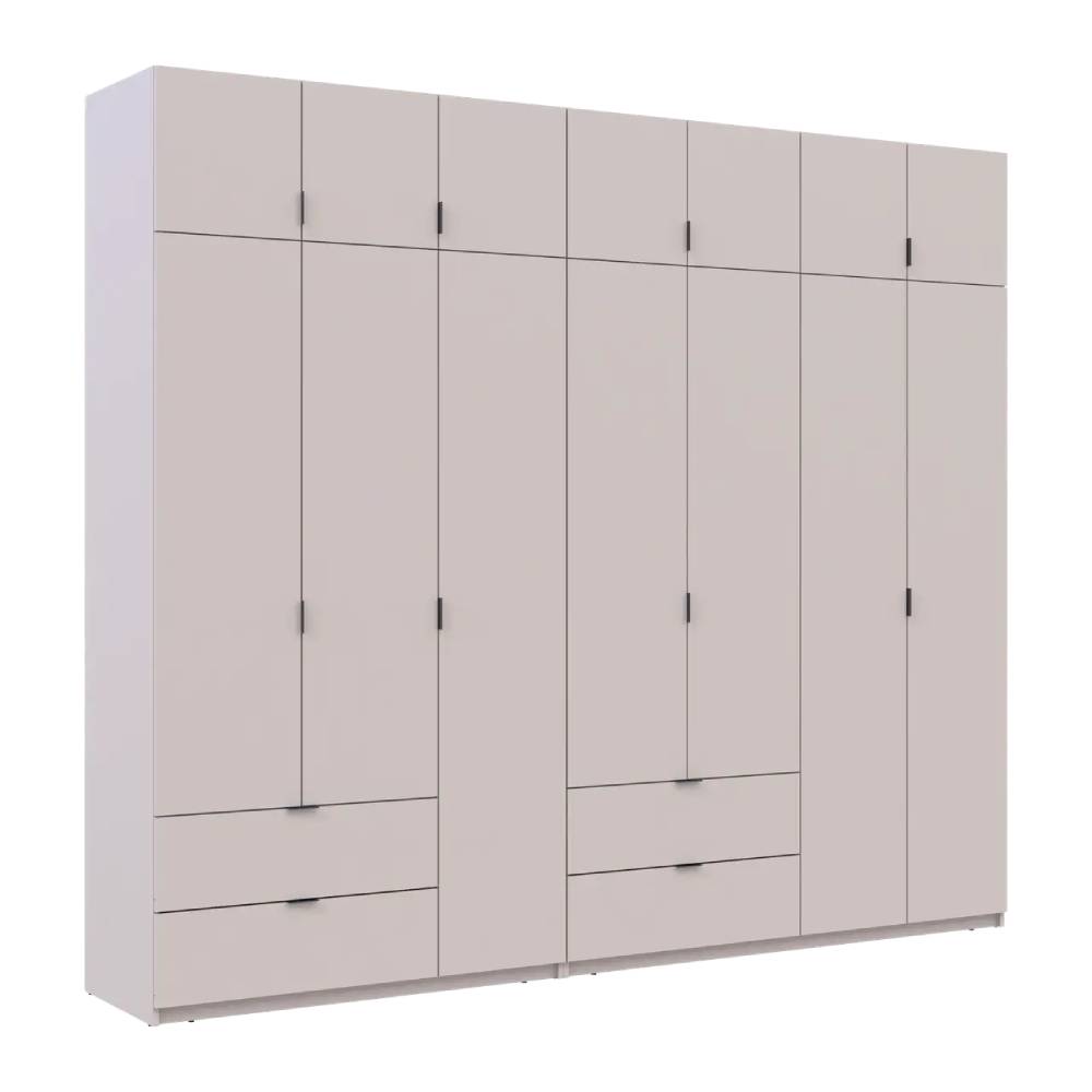 Шкаф для одежды Doros Лукас Кашемир 3+4 ДСП 280х50х240 DRS-011716 (42005120)