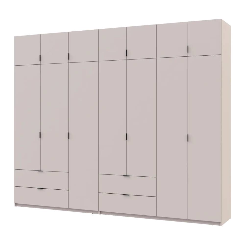 Шкаф для одежды Doros Лукас Кашемир 3+4 ДСП 295х50х240 DRS-011717 (42005124)