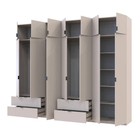 Шкаф для одежды Doros Лукас Кашемир 3+4 ДСП 295х50х240 DRS-011717 (42005124)