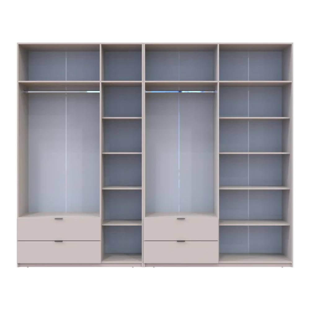 Шкаф для одежды Doros Лукас Кашемир 3+4 ДСП 295х50х240 DRS-011717 (42005124)