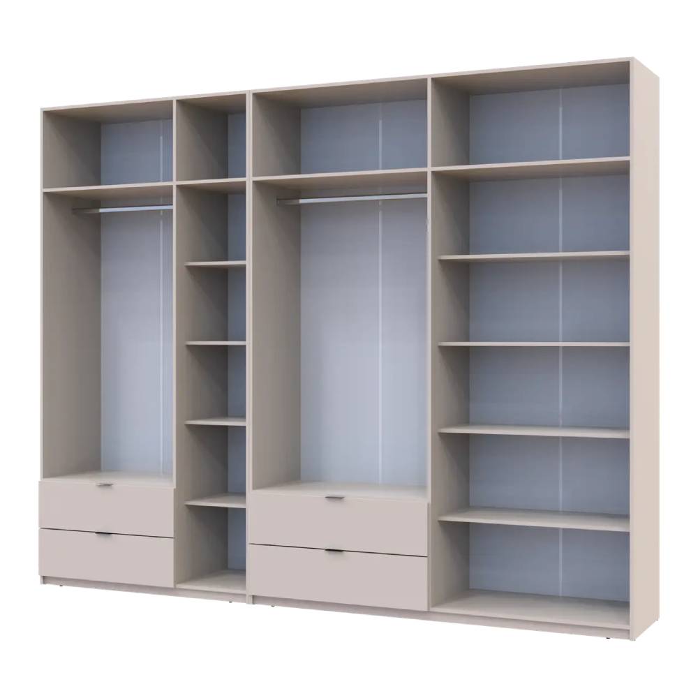 Шкаф для одежды Doros Лукас Кашемир 3+4 ДСП 300х50х240 DRS-011718 (42005132)