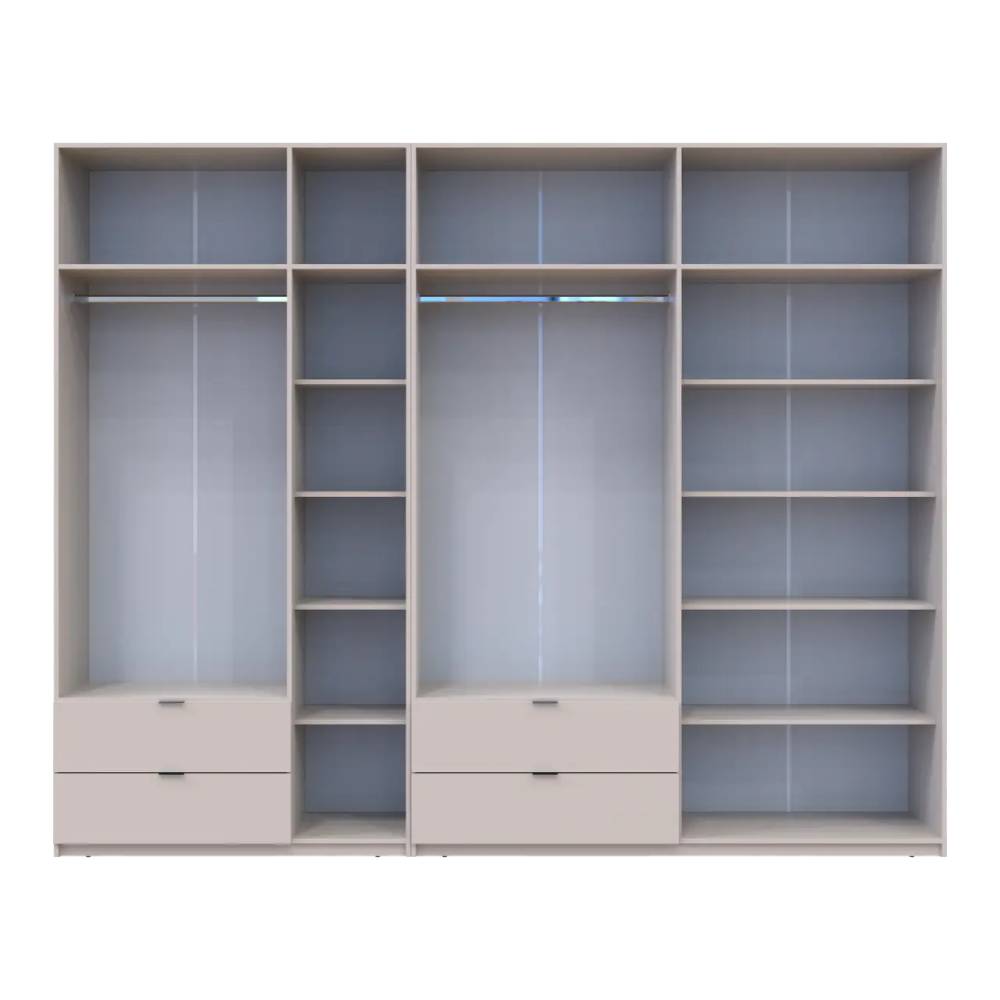 Шкаф для одежды Doros Лукас Кашемир 3+4 ДСП 300х50х240 DRS-011718 (42005132)