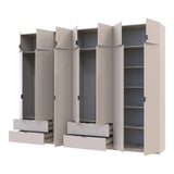 Шкаф для одежды Doros Лукас Кашемир 3+4 ДСП 315х50х240 DRS-011719 (42005136)