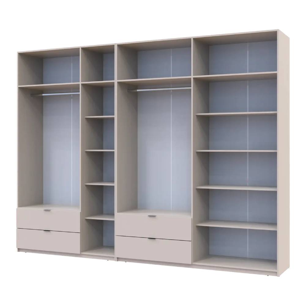 Шкаф для одежды Doros Лукас Кашемир 3+4 ДСП 315х50х240 DRS-011719 (42005136)