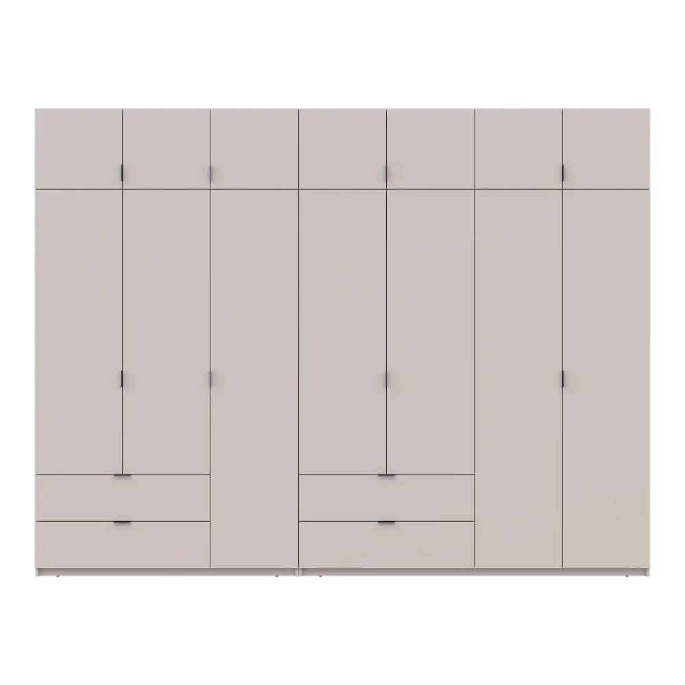 Шкаф для одежды Doros Лукас Кашемир 3+4 ДСП 315х50х240 DRS-011719 (42005136)