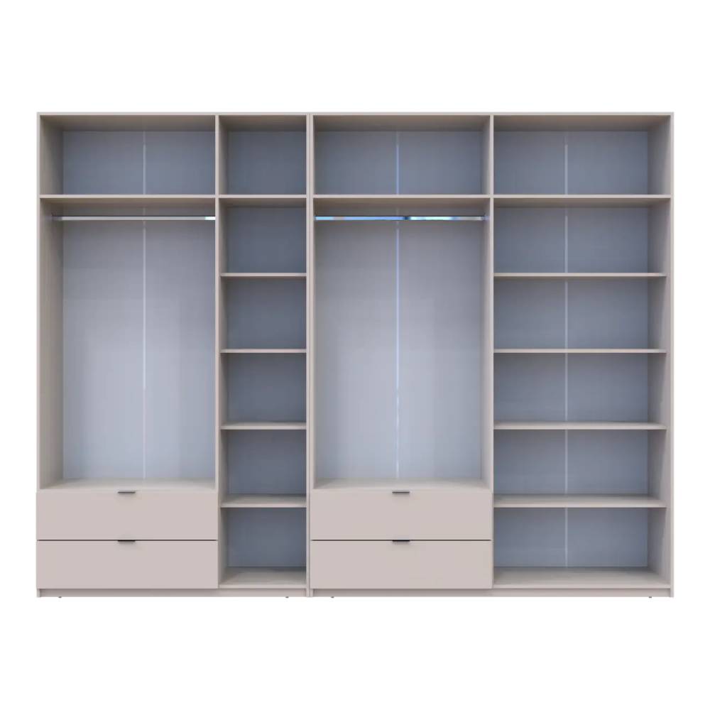 Шкаф для одежды Doros Лукас Кашемир 3+4 ДСП 315х50х240 DRS-011719 (42005136)