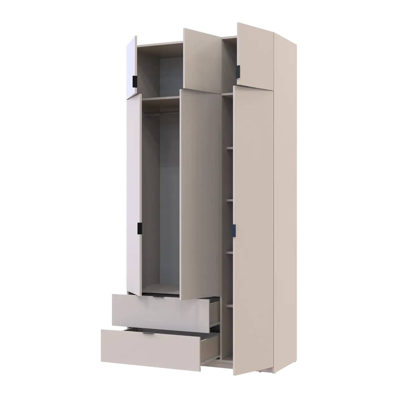 Шкаф для одежды Doros Лукас Кашемир 3ДСП 120х50х240 DRS-011653 (80737798)