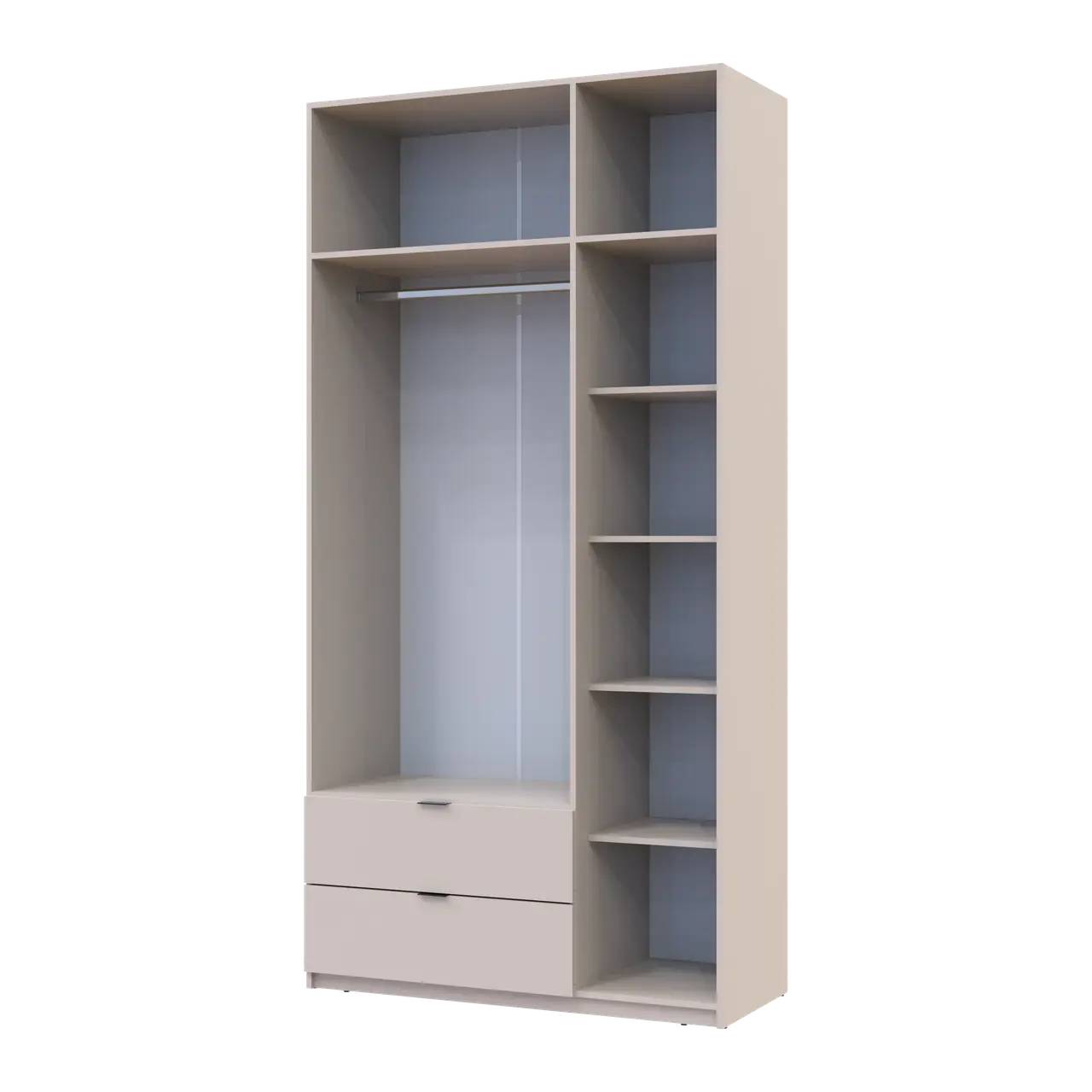 Шкаф для одежды Doros Лукас Кашемир 3ДСП 120х50х240 DRS-011653 (80737798)