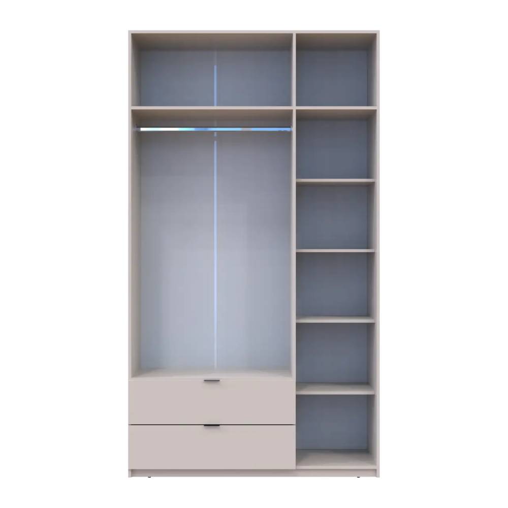 Шкаф для одежды Doros Лукас Кашемир 3ДСП 135х50х240 DRS-011656 (80737802)