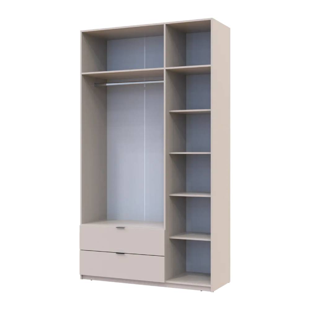 Шкаф для одежды Doros Лукас Кашемир 3ДСП 135х50х240 DRS-011656 (80737802)