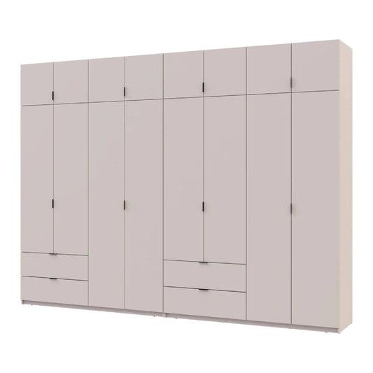 Шкаф для одежды Doros Лукас Кашемир 4+4 ДСП 320х50х240 DRS-011720 (42005128)