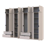 Шкаф для одежды Doros Лукас Кашемир 4+4 ДСП 320х50х240 DRS-011720 (42005128)