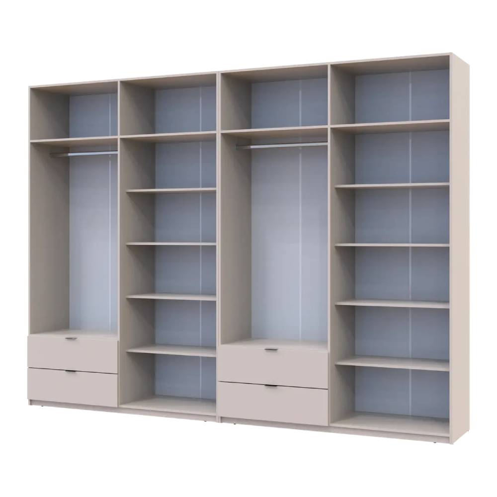 Шкаф для одежды Doros Лукас Кашемир 4+4 ДСП 320х50х240 DRS-011720 (42005128)