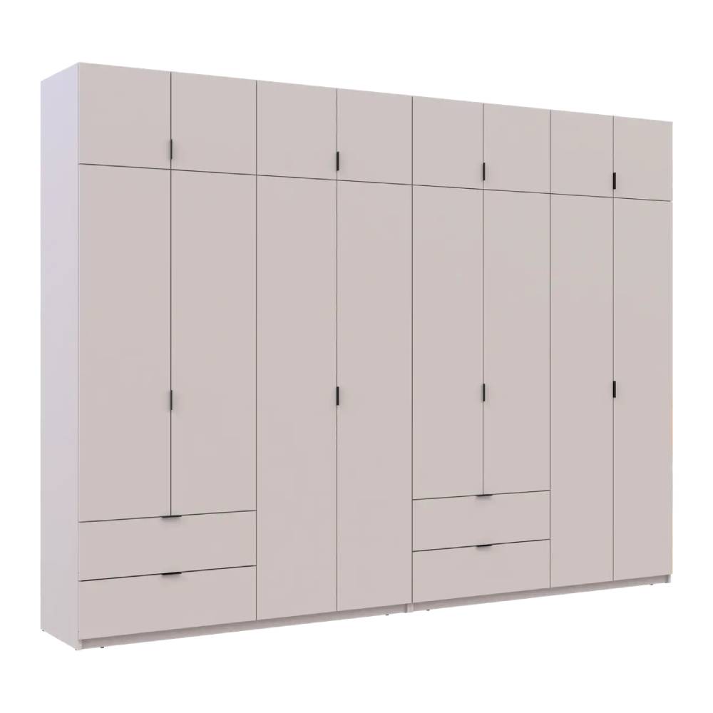 Шкаф для одежды Doros Лукас Кашемир 4+4 ДСП 320х50х240 DRS-011720 (42005128)