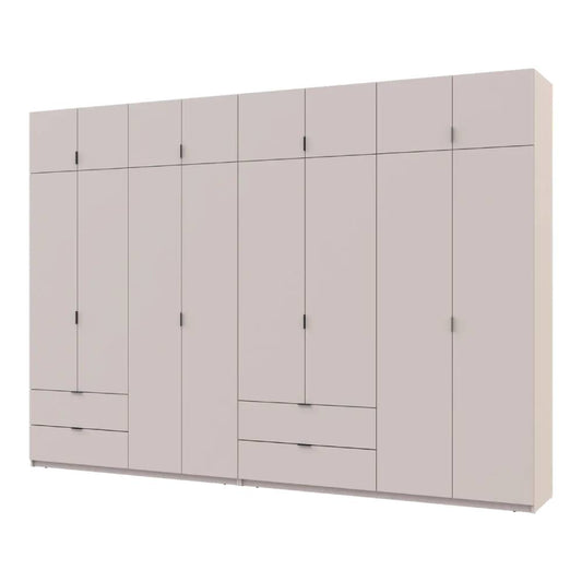 Шкаф для одежды Doros Лукас Кашемир 4+4 ДСП 340х50х240 DRS-011721 (42005140)