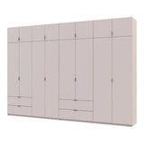 Шкаф для одежды Doros Лукас Кашемир 4+4 ДСП 340х50х240 DRS-011721 (42005140)