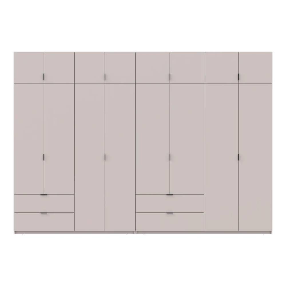 Шкаф для одежды Doros Лукас Кашемир 4+4 ДСП 340х50х240 DRS-011721 (42005140)