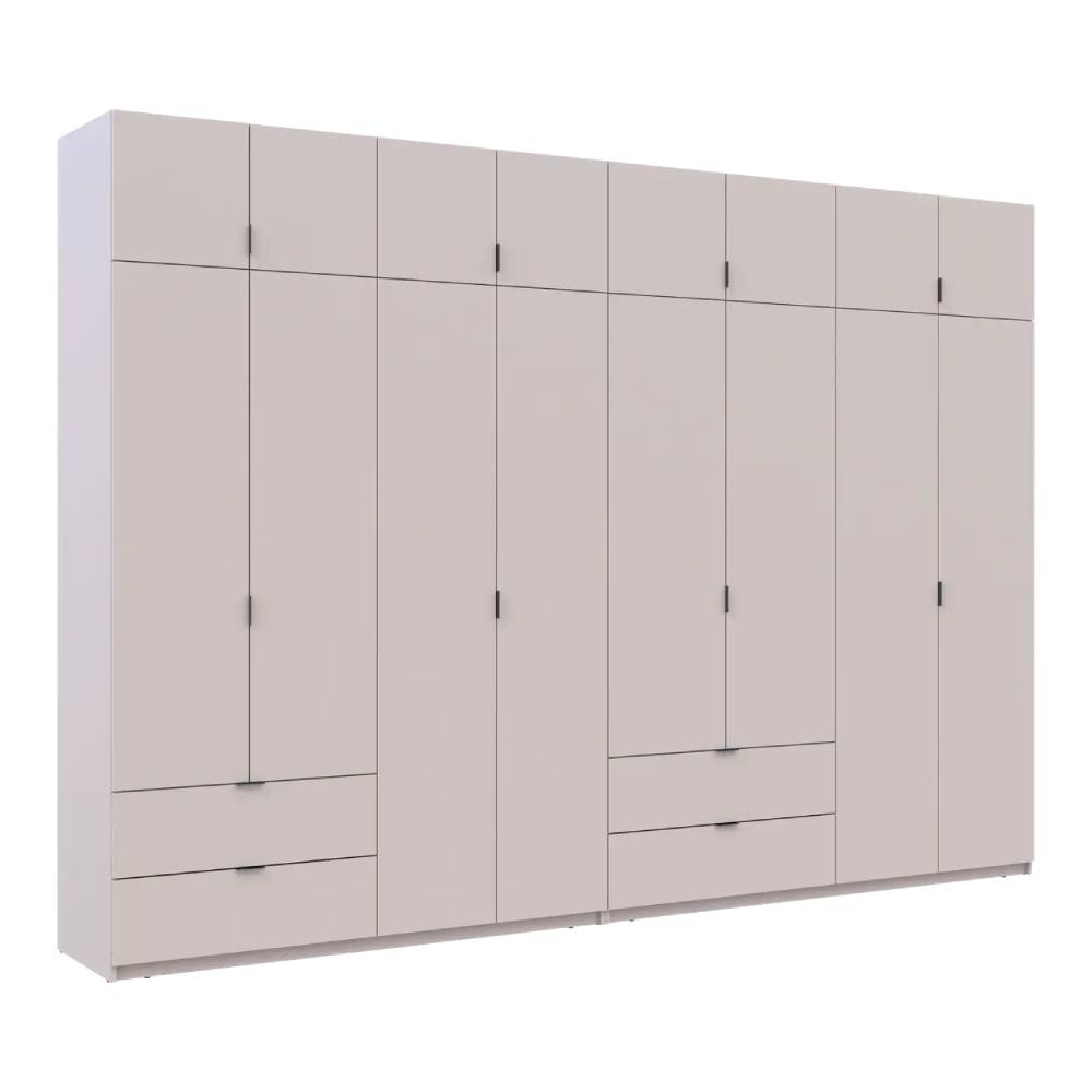 Шкаф для одежды Doros Лукас Кашемир 4+4 ДСП 340х50х240 DRS-011721 (42005140)