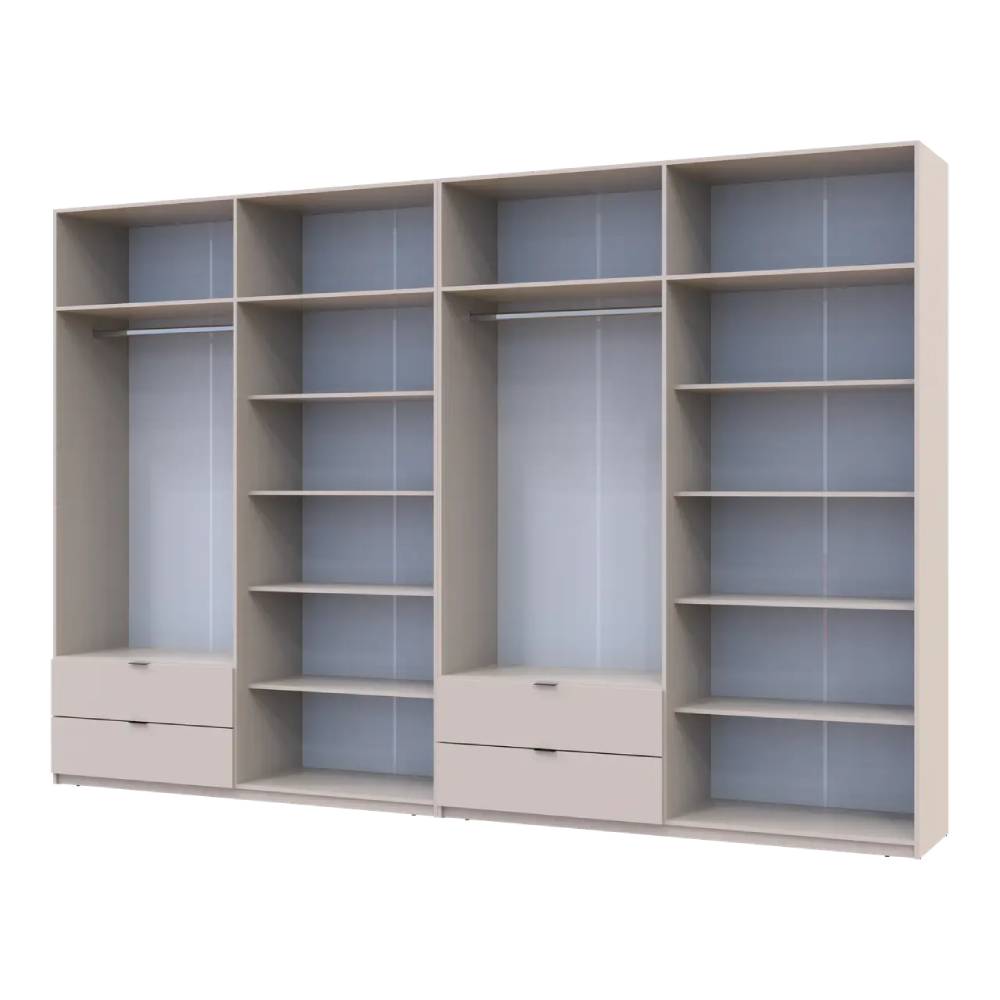 Шкаф для одежды Doros Лукас Кашемир 4+4 ДСП 360х50х240 DRS-011722 (42005144)