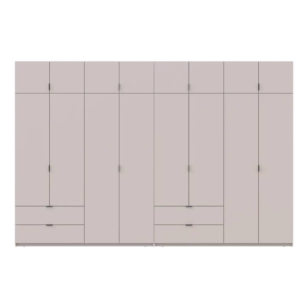 Шкаф для одежды Doros Лукас Кашемир 4+4 ДСП 360х50х240 DRS-011722 (42005144)