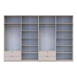 Шкаф для одежды Doros Лукас Кашемир 4+4 ДСП 360х50х240 DRS-011722 (42005144)