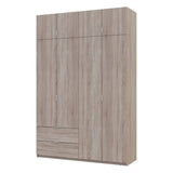 Шкаф для одежды Doros Лукас Дуб Сонома 160х50х240 DRS-011619 (80737730)