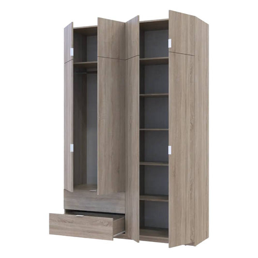 Шкаф для одежды Doros Лукас Дуб Сонома 160х50х240 DRS-011619 (80737730)