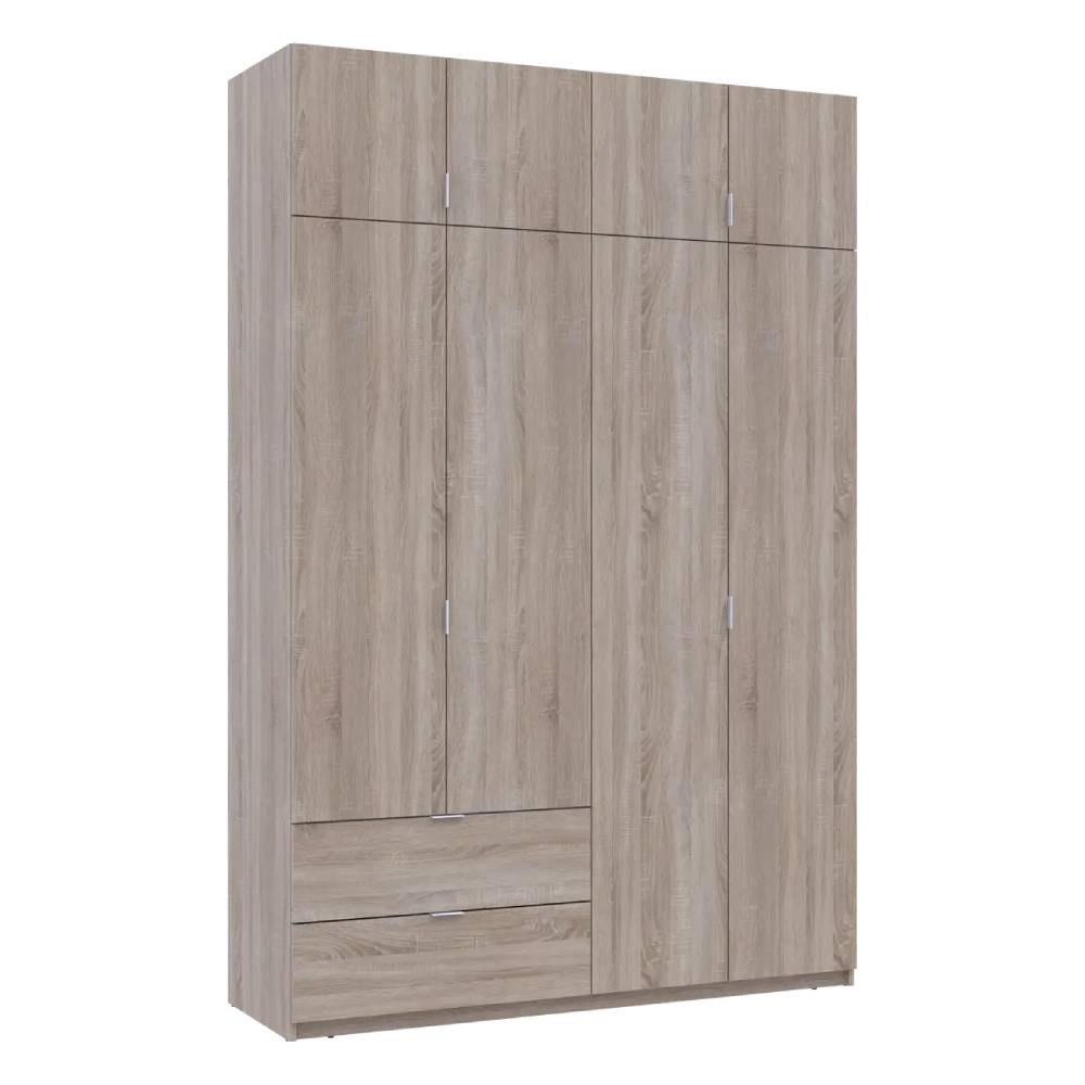 Шкаф для одежды Doros Лукас Дуб Сонома 160х50х240 DRS-011619 (80737730)