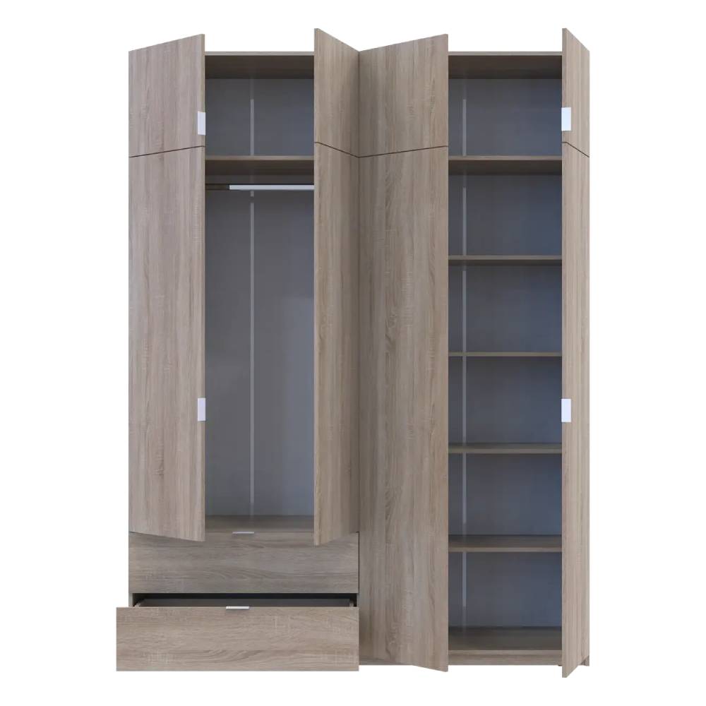 Шкаф для одежды Doros Лукас Дуб Сонома 180х50х240 DRS-011620 (80737731)