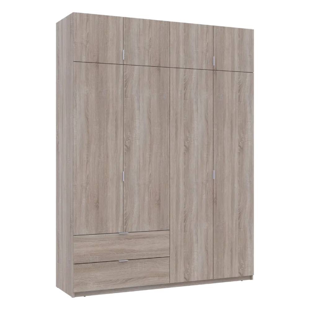 Шкаф для одежды Doros Лукас Дуб Сонома 180х50х240 DRS-011620 (80737731)