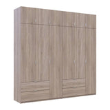 Шкаф для одежды Doros Лукас Дуб сонома 3+3 ДСП 240х50х240 DRS-011703 (42005107)