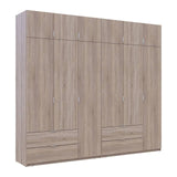 Шкаф для одежды Doros Лукас Дуб сонома 3+3 ДСП 270х50х240 DRS-011705 (42005115)