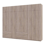 Шкаф для одежды Doros Лукас Дуб сонома 3+4 ДСП 300х50х240 DRS-011708 (42005131)