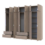 Шкаф для одежды Doros Лукас Дуб сонома 3+4 ДСП 300х50х240 DRS-011708 (42005131)