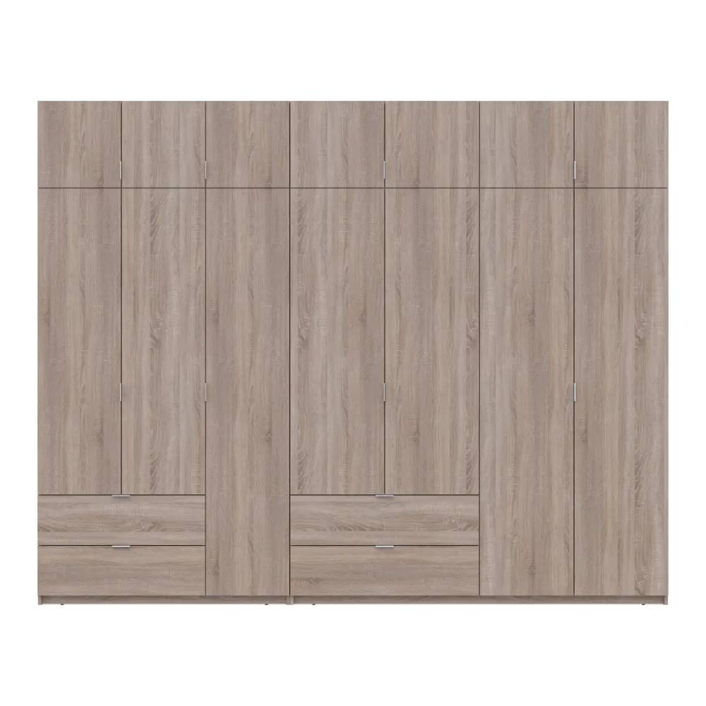 Шкаф для одежды Doros Лукас Дуб сонома 3+4 ДСП 300х50х240 DRS-011708 (42005131)