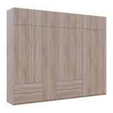 Шкаф для одежды Doros Лукас Дуб сонома 3+4 ДСП 300х50х240 DRS-011708 (42005131)