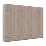 Шкаф для одежды Doros Лукас Дуб сонома 3+4 ДСП 315х50х240 DRS-011709 (42005135)