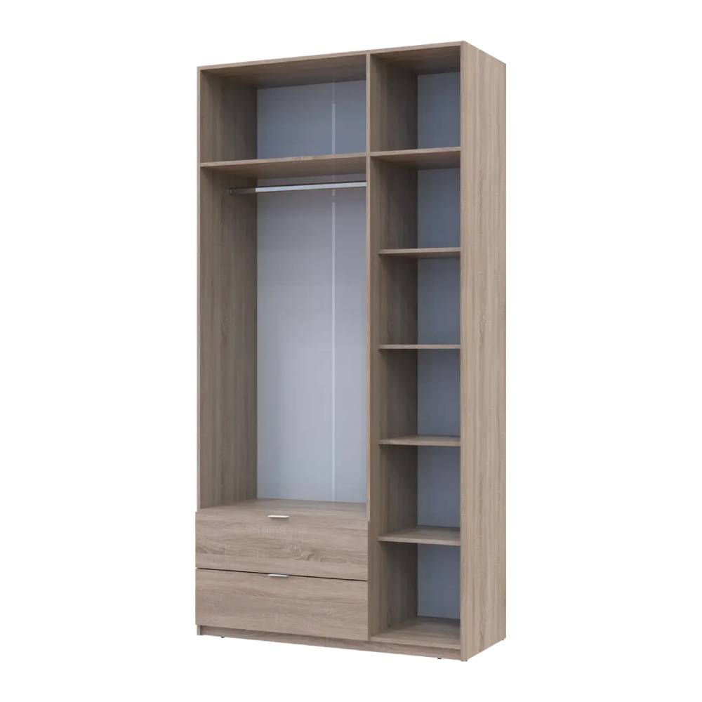 Шкаф для одежды Doros Лукас Дуб Сонома 3ДСП 120х50х240 DRS-011651 (80737799)