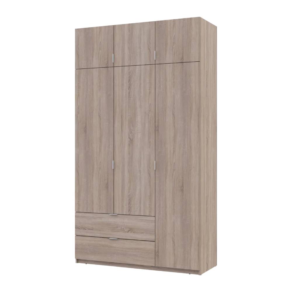 Шкаф для одежды Doros Лукас Дуб Сонома 3ДСП 135х50х240 DRS-011655 (80737803)