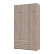Шкаф для одежды Doros Лукас Дуб Сонома 3ДСП 135х50х240 DRS-011655 (80737803)