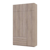 Шкаф для одежды Doros Лукас Дуб Сонома 3ДСП 135х50х240 DRS-011655 (80737803)
