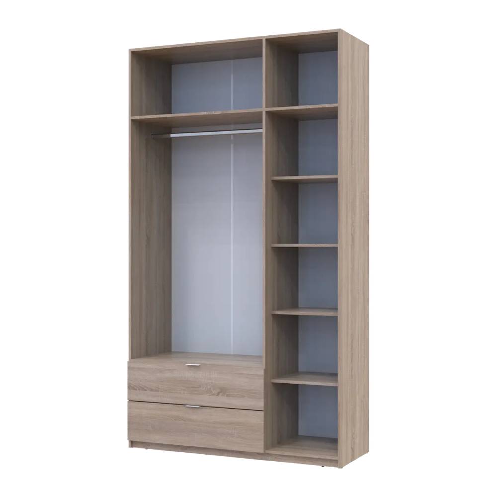 Шкаф для одежды Doros Лукас Дуб Сонома 3ДСП 135х50х240 DRS-011655 (80737803)