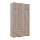 Шкаф для одежды Doros Лукас Дуб Сонома 3ДСП 135х50х240 DRS-011655 (80737803)