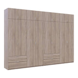 Шкаф для одежды Doros Лукас Дуб сонома 4+4 ДСП 340х50х240 DRS-011711 (42005139)