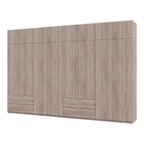 Шкаф для одежды Doros Лукас Дуб сонома 4+4 ДСП 360х50х240 DRS-011712 (42005143)