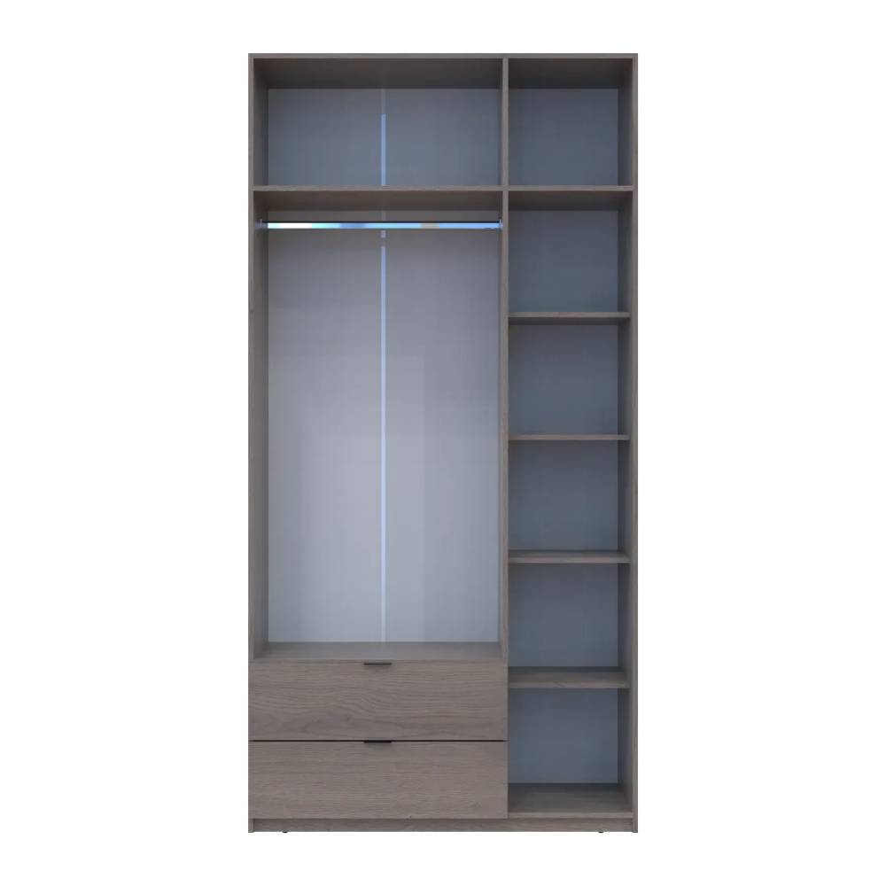 Шкаф распашной с антресолью Doros Лукас 120х50х240 см Канноло (DRS-011884)