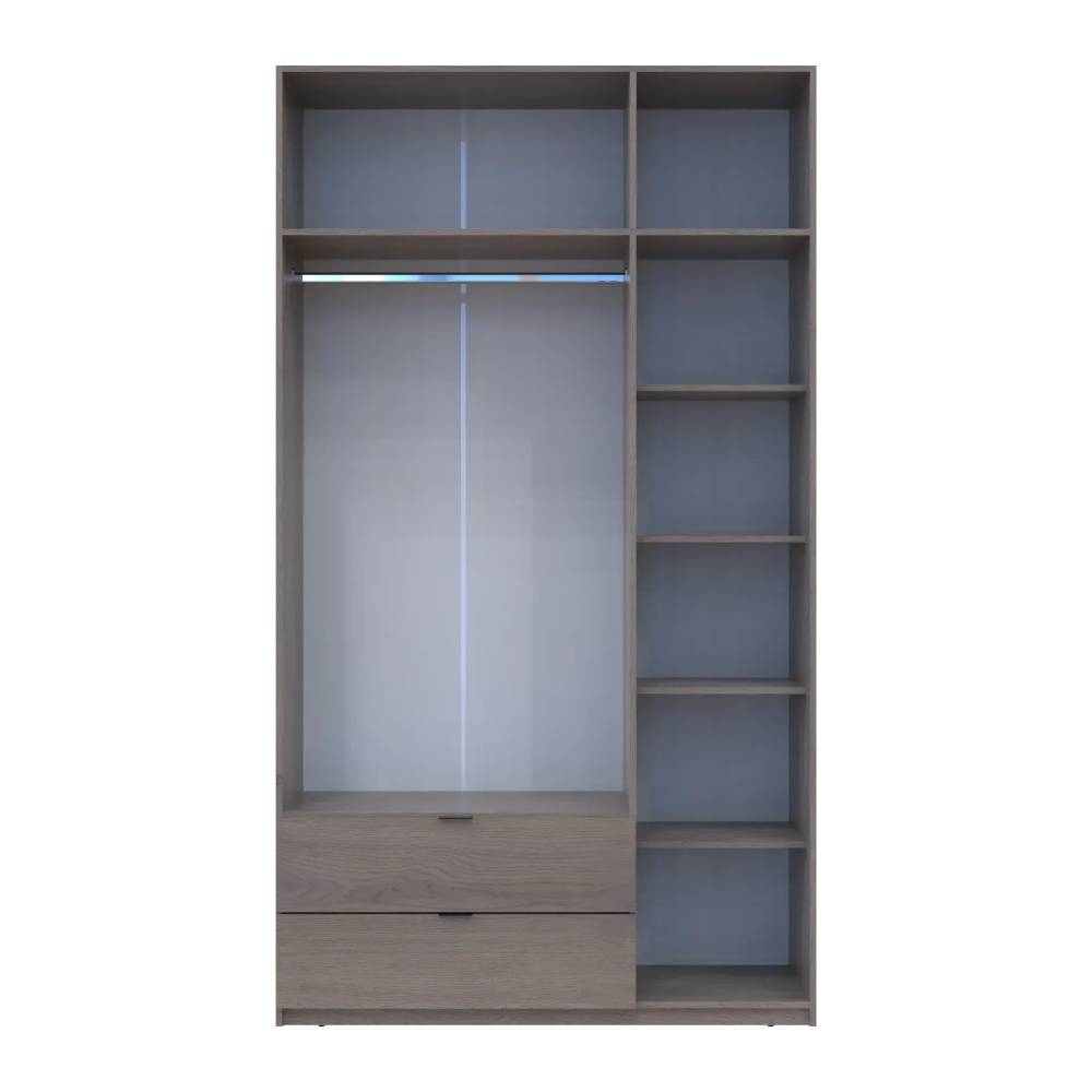 Шкаф распашной с антресолью Doros Лукас 135х50х240 см Канноло (DRS-011883)