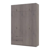 Шкаф распашной с антресолью Doros Лукас 160х50х240 см Канноло (DRS-011881)