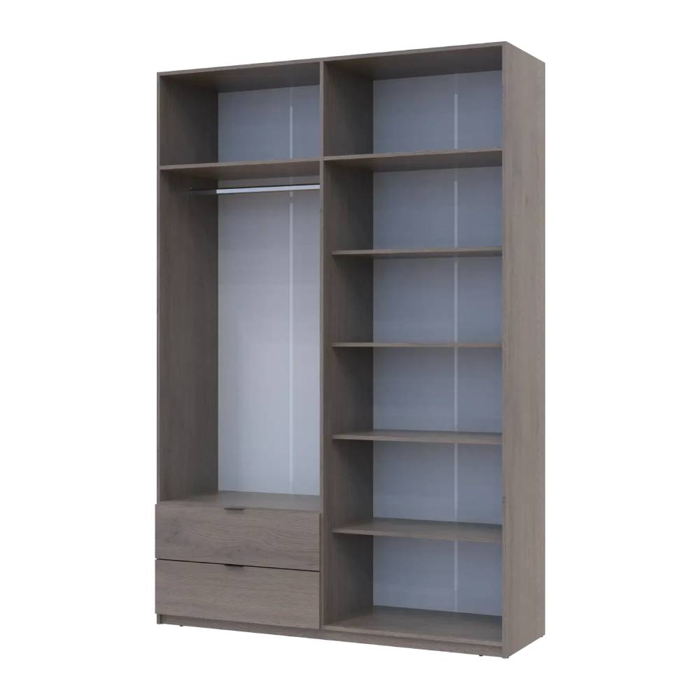 Шкаф распашной с антресолью Doros Лукас 160х50х240 см Канноло (DRS-011881)